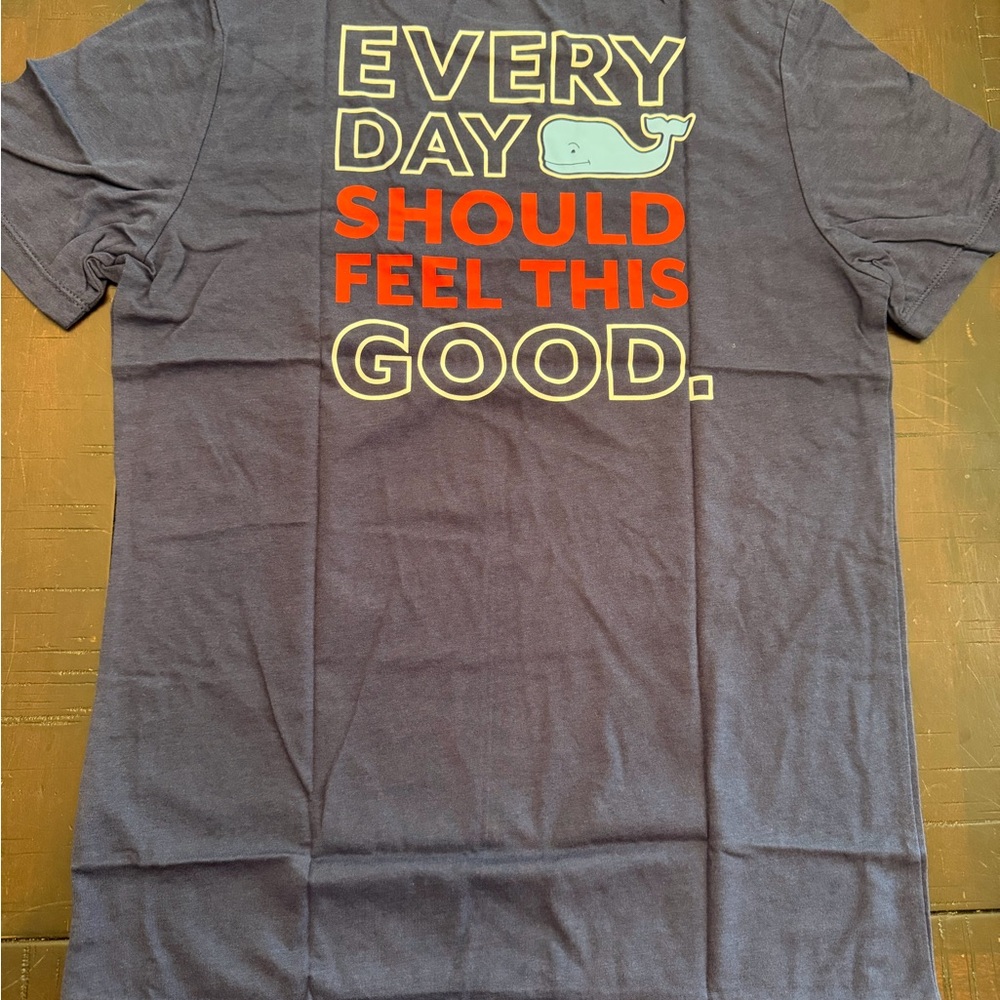 Vineyard Vines for Target Every Day Should Feel This Good Graphic Tee - Navy